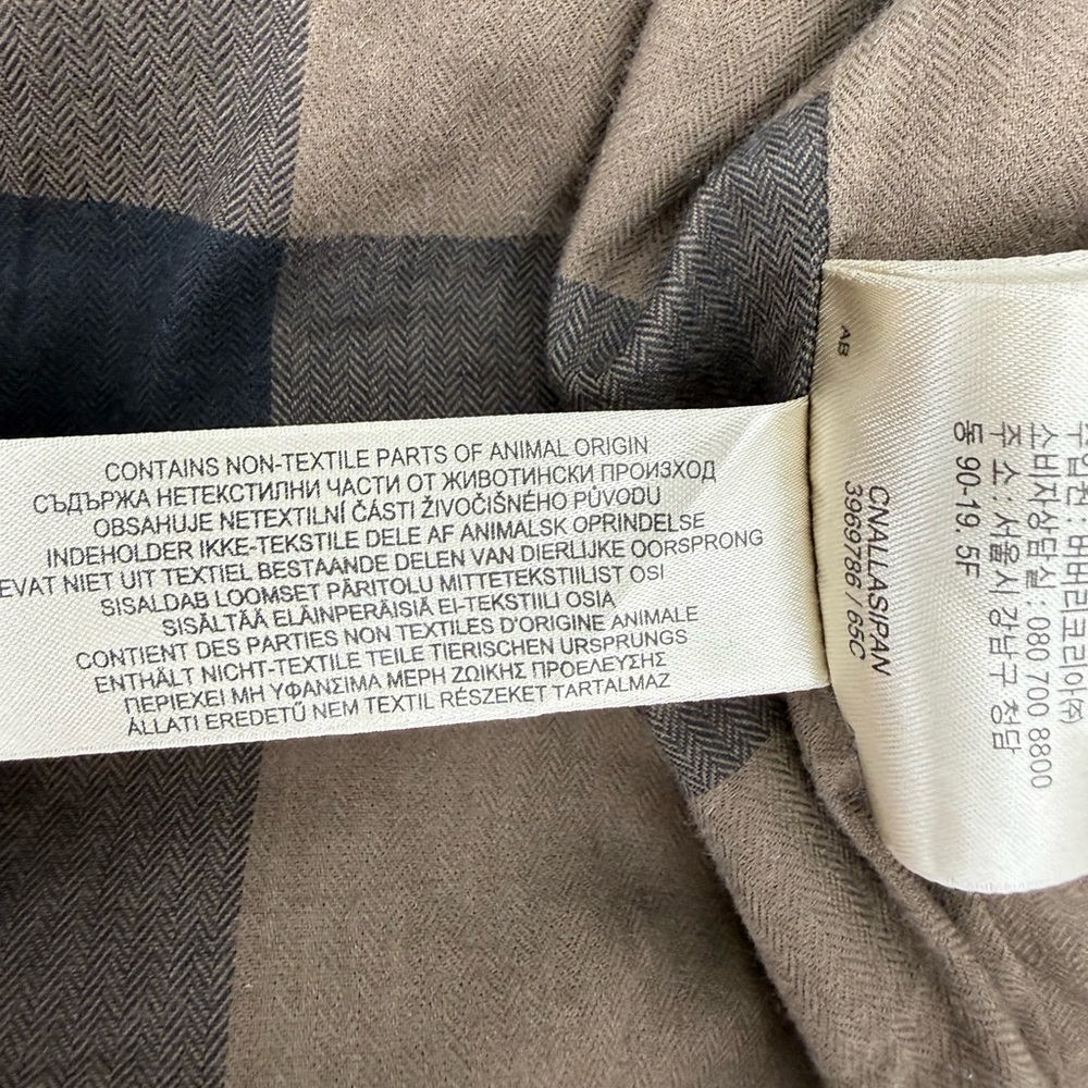 Burberry Brit Olive Green Linen Moto Biker Leather Jacket Size US6 MSRP $1250 - Picture 15 of 15